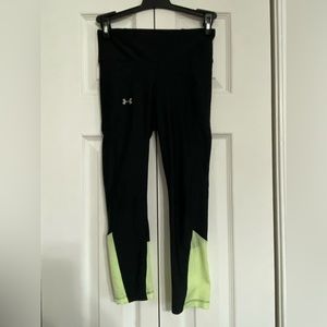 Girls Under Armour Heat Gear XS leggings, full length